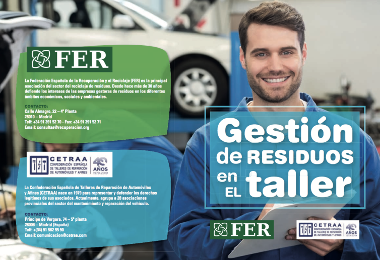 gestion de residuos en talleres de automoviles vehiculos